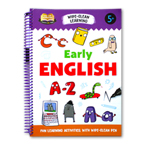 Help with Homework - Early English Wipe-Clean Learning Book with Pen