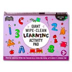 First Time Learning 3+ Giant Wipe-Clean Learning Activity Pad (Practice Essential Maths and English Skills Again and Again, with Hours of Learning Fun)