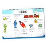 First Time Learning 5+ Giant Wipe-Clean Learning Activity Pad (Practice Essential Maths and English Skills Again and Again, with Hours of Learning Fun)