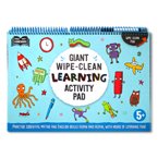 First Time Learning 5+ Giant Wipe-Clean Learning Activity Pad (Practice Essential Maths and English Skills Again and Again, with Hours of Learning Fun)