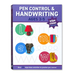 Wonder of Learning Pen Control & Handwriting Wipe-Clean Activity Book With Wipe Clean Pen!