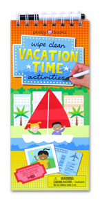 Priddy Books Vacation Time Wipe Clean Activity Pad