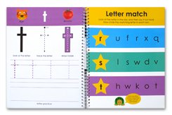 Priddy Books Lowercase Alphabet Wipe Clean Activities Book With Pen & Flash cards