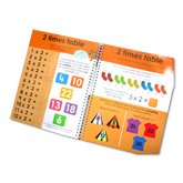 Priddy Books Times Tables Wipe Clean Activities Book With Pen & Flash cards (Ages 6+)